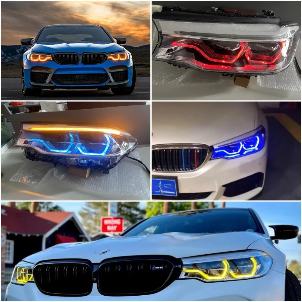 For 2017-2020 BMW 5 series G30 G31 / 6 series G32GT / M5 F90 Daytime Running Light Upgrade Amber Yellow Blue /ice Blue Red DRL
For 2017-2020 BMW 5 series G30 G31 / 6 series G32GT / M5 F90 Daytime Running Light Upgrade Amber Yellow Blue /ice Blue Red DRL