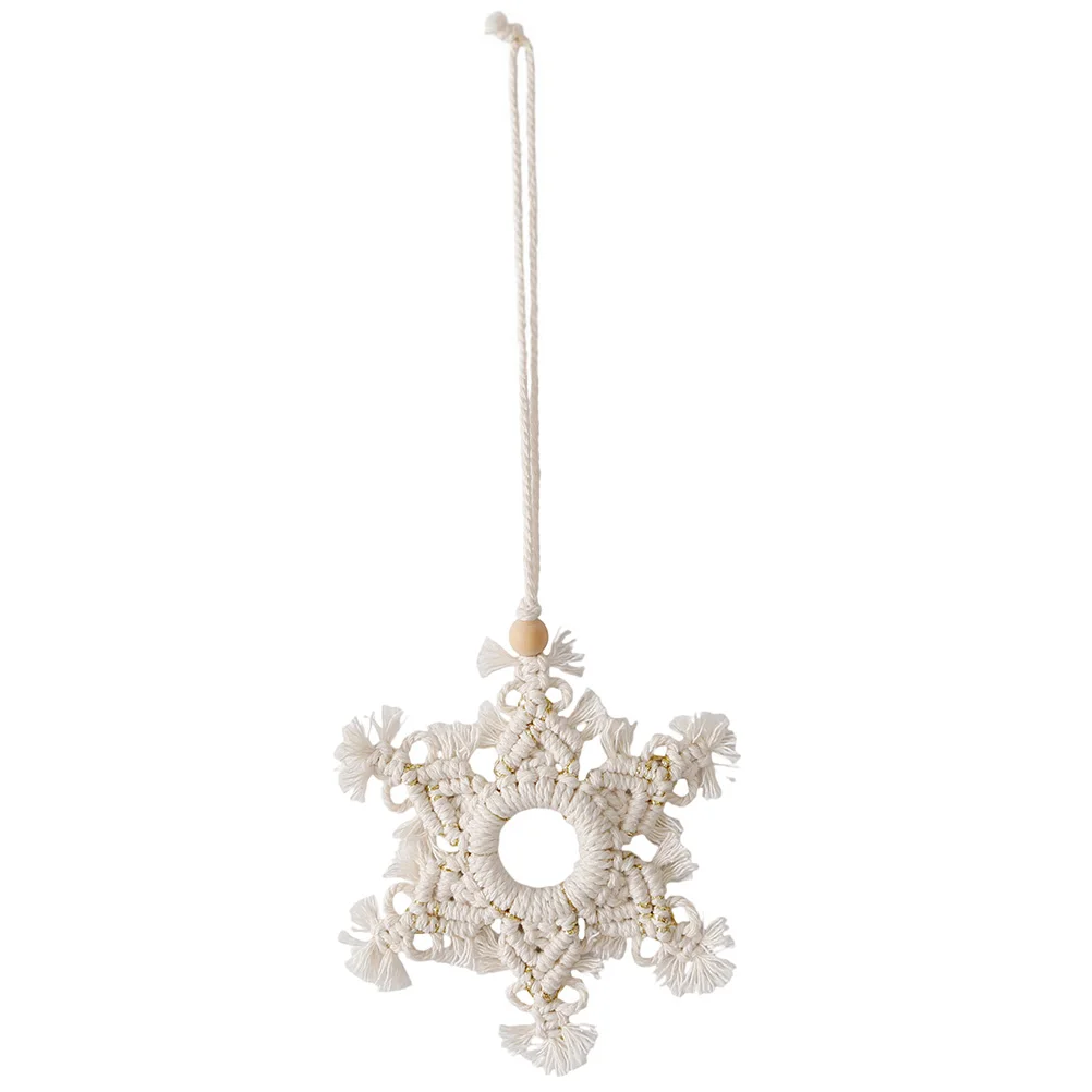 Car Hanging Ornament Car Mirror Hanging Charm Snowflake Decoration Christmas Pendant Hand-Woven Simian Snowflake Car Ornament
Car Hanging Ornament Car Mirror Hanging Charm Snowflake Decoration Christmas Pendant Hand-Woven Simian Snowflake Car Ornament