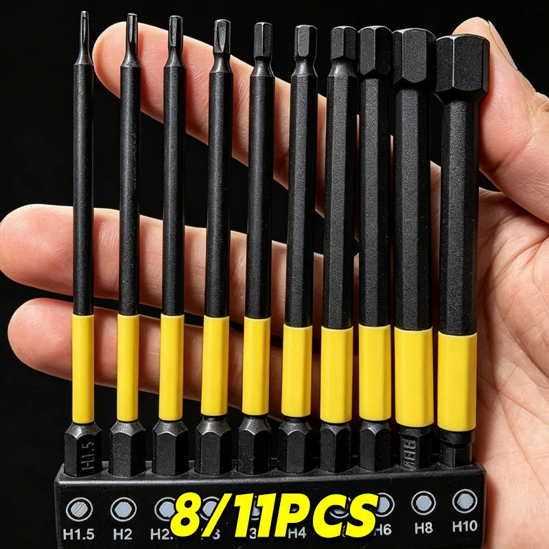 Magnetic Extended Hexagonal Head Screwdriver Bits Steel Extension Rod Bit Screw Driver Electric Drilling Extension Rod Tool
Magnetic Extended Hexagonal Head Screwdriver Bits Steel Extension Rod Bit Screw Driver Electric Drilling Extension Rod Tool