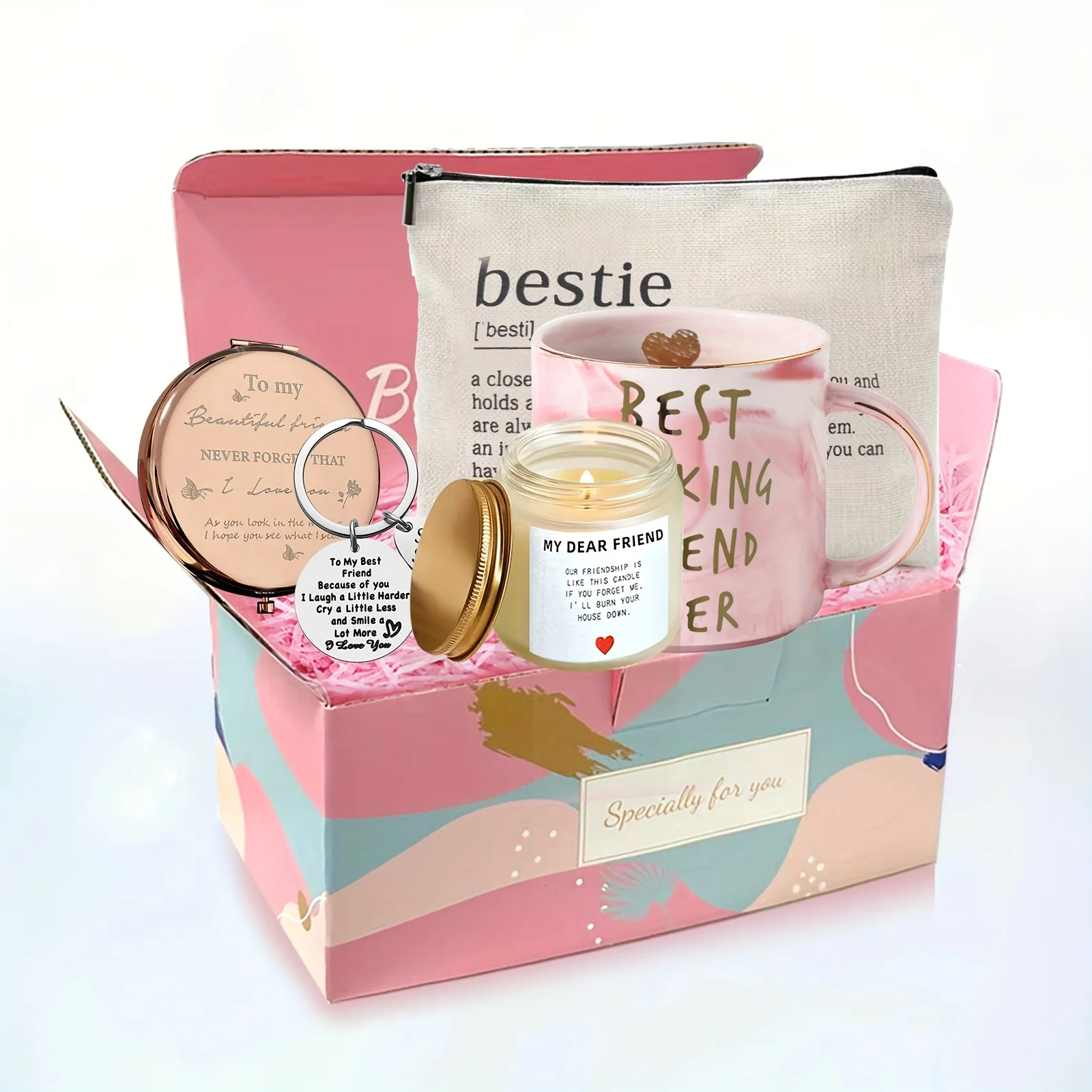 Set Best Friend Birthday Gifts for Women, Unique Friendship Gifts for Women, Bestie, Bff
Set Best Friend Birthday Gifts for Women, Unique Friendship Gifts for Women, Bestie, Bff