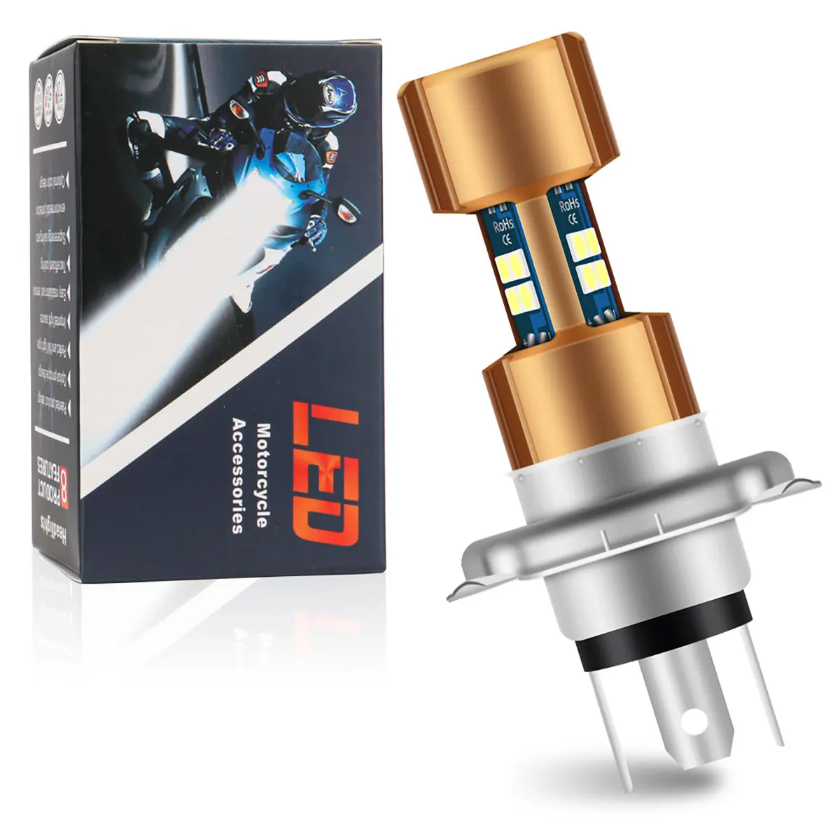 TINTUTA H4 LED Motorcycle Headlight BA20D P15D LED Fog Light Spotlight 12SMD 3030Chip Hi/Lo Beam Light 12V Motor Accessories
TINTUTA H4 LED Motorcycle Headlight BA20D P15D LED Fog Light Spotlight 12SMD 3030Chip Hi/Lo Beam Light 12V Motor Accessories