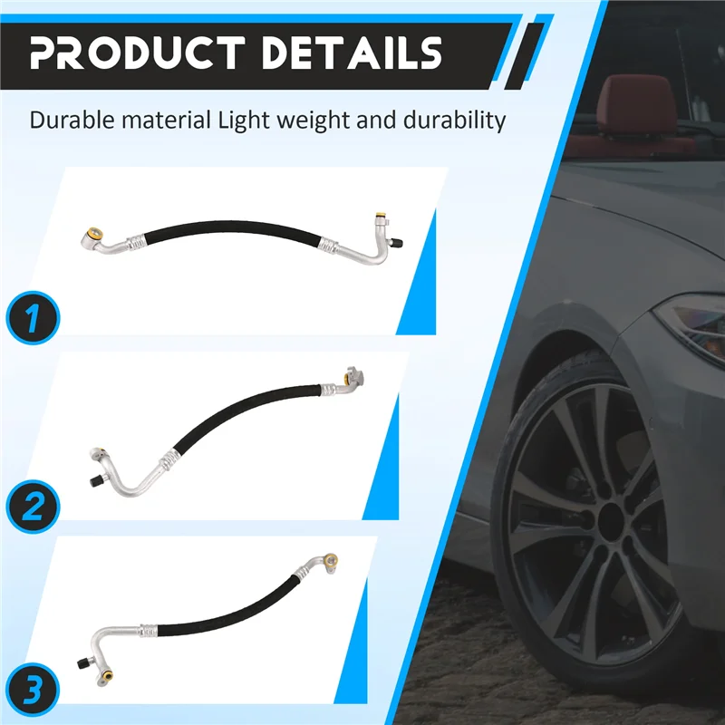 Аутентичный шланг всасывающей линии кондиционера в сборе для BMW F23 F30 F33 F34 228I 320I 328I 428I Xdrive L4 2.0L 64539217375
Аутентичный шланг всасывающей линии кондиционера в сборе для BMW F23 F30 F33 F34 228I 320I 328I 428I Xdrive L4 2.0L 64539217375