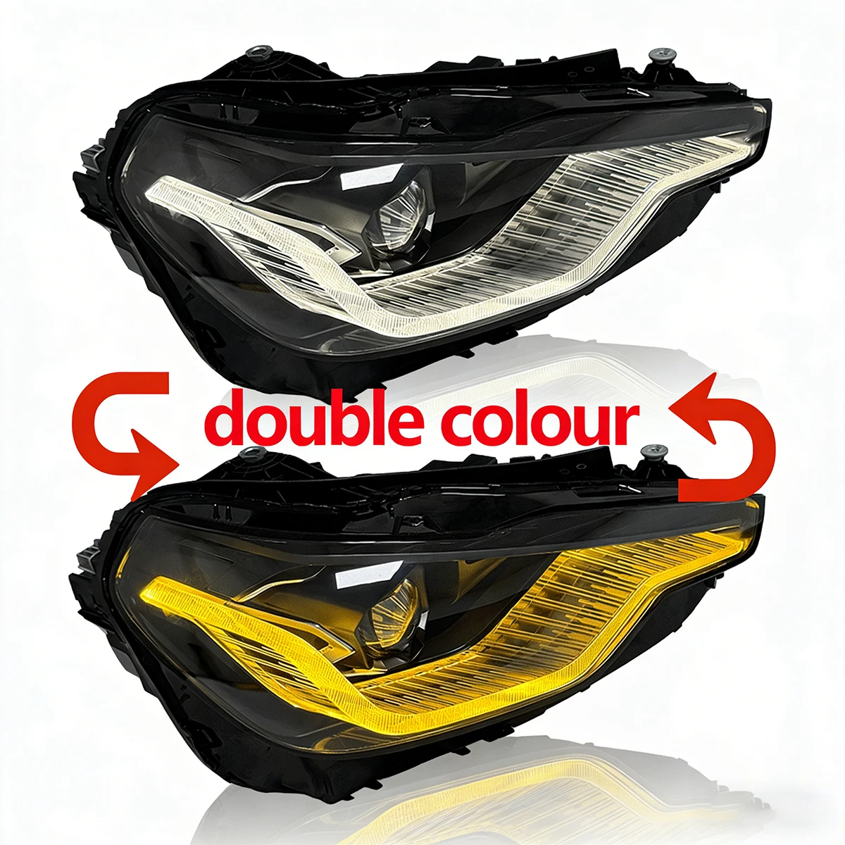 LED Headlight Assembly For BMW 2 Series M2 G42 G87 2021-UP Controlled White Yellow Switch DRL Plug And Play Car Accessories
LED Headlight Assembly For BMW 2 Series M2 G42 G87 2021-UP Controlled White Yellow Switch DRL Plug And Play Car Accessories