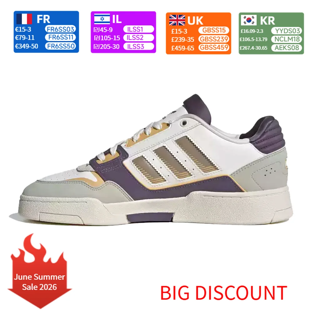 adidas Originals Drop Step 2.0 LOW Versatile, Comfortable, Slip-Resistant, Durable Low-Top Skate Shoes Unisex Purple JP9975
adidas Originals Drop Step 2.0 LOW Versatile, Comfortable, Slip-Resistant, Durable Low-Top Skate Shoes Unisex Purple JP9975
