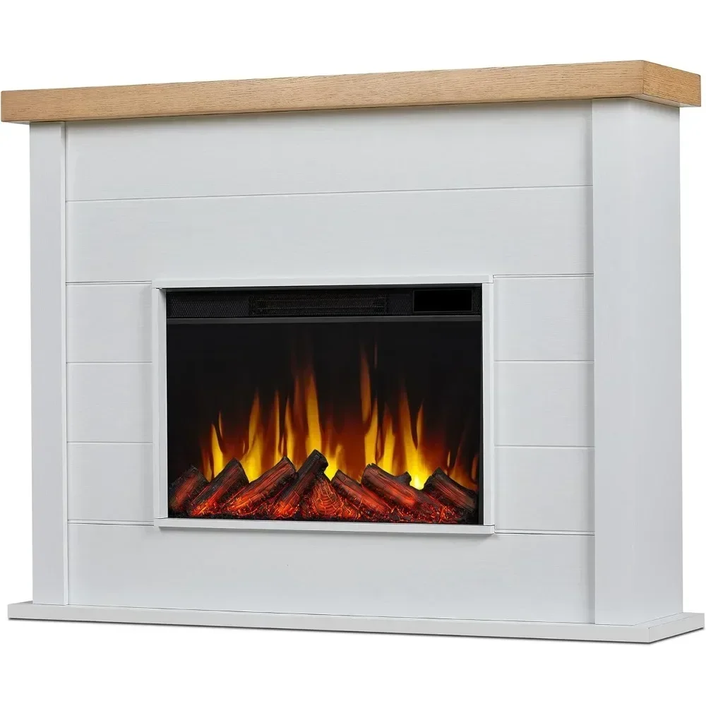 Marshall 49" Slim Electric Fireplace with Mantel for Living Room or Bedroom, Replaceable Fireplace Insert Heater, Realistic Log
Marshall 49" Slim Electric Fireplace with Mantel for Living Room or Bedroom, Replaceable Fireplace Insert Heater, Realistic Log