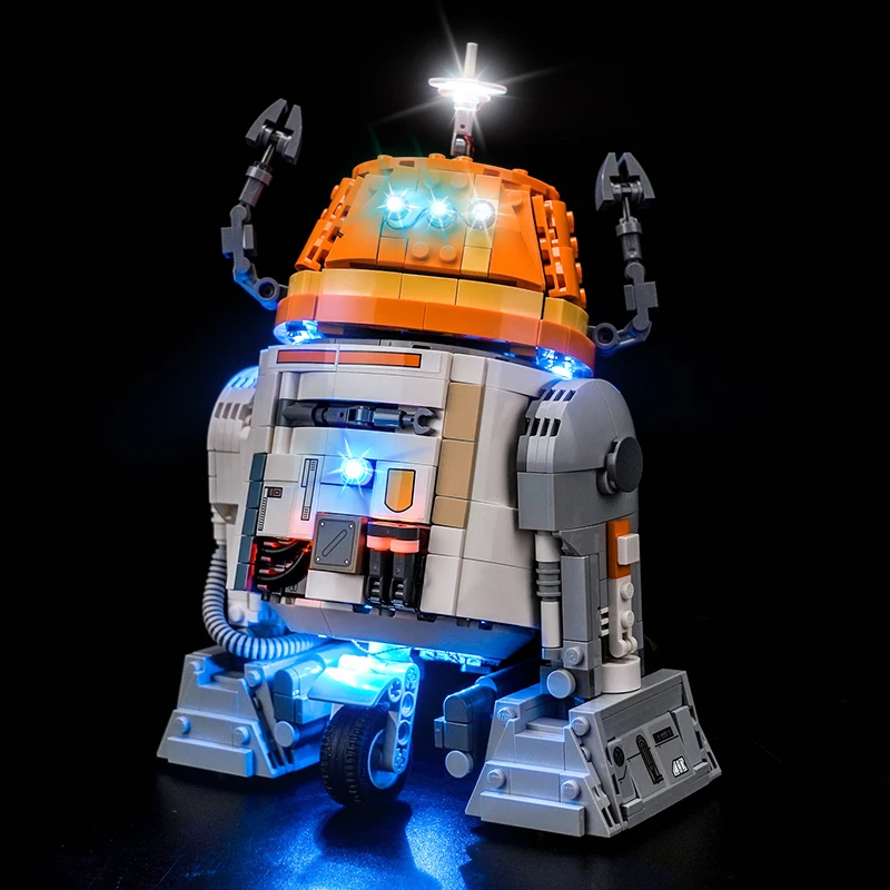 Комплект светодиодного освещения Lazishi 75416, подходящий для Chopper (C1-10P) ™ Подарок Astromech Droid Lighting (кроме строительных блоков)
Комплект светодиодного освещения Lazishi 75416, подходящий для Chopper (C1-10P) ™ Подарок Astromech Droid Lighting (кроме строительных блоков)