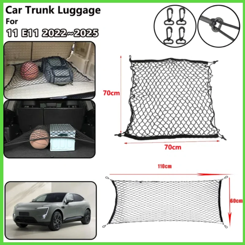For Avatr 11 E11 2022 2023 2024 2025 Car Trunk Net Mesh Organizer Elastic Luggage Upgraded Double Storage Bag Auto Accessories
For Avatr 11 E11 2022 2023 2024 2025 Car Trunk Net Mesh Organizer Elastic Luggage Upgraded Double Storage Bag Auto Accessories