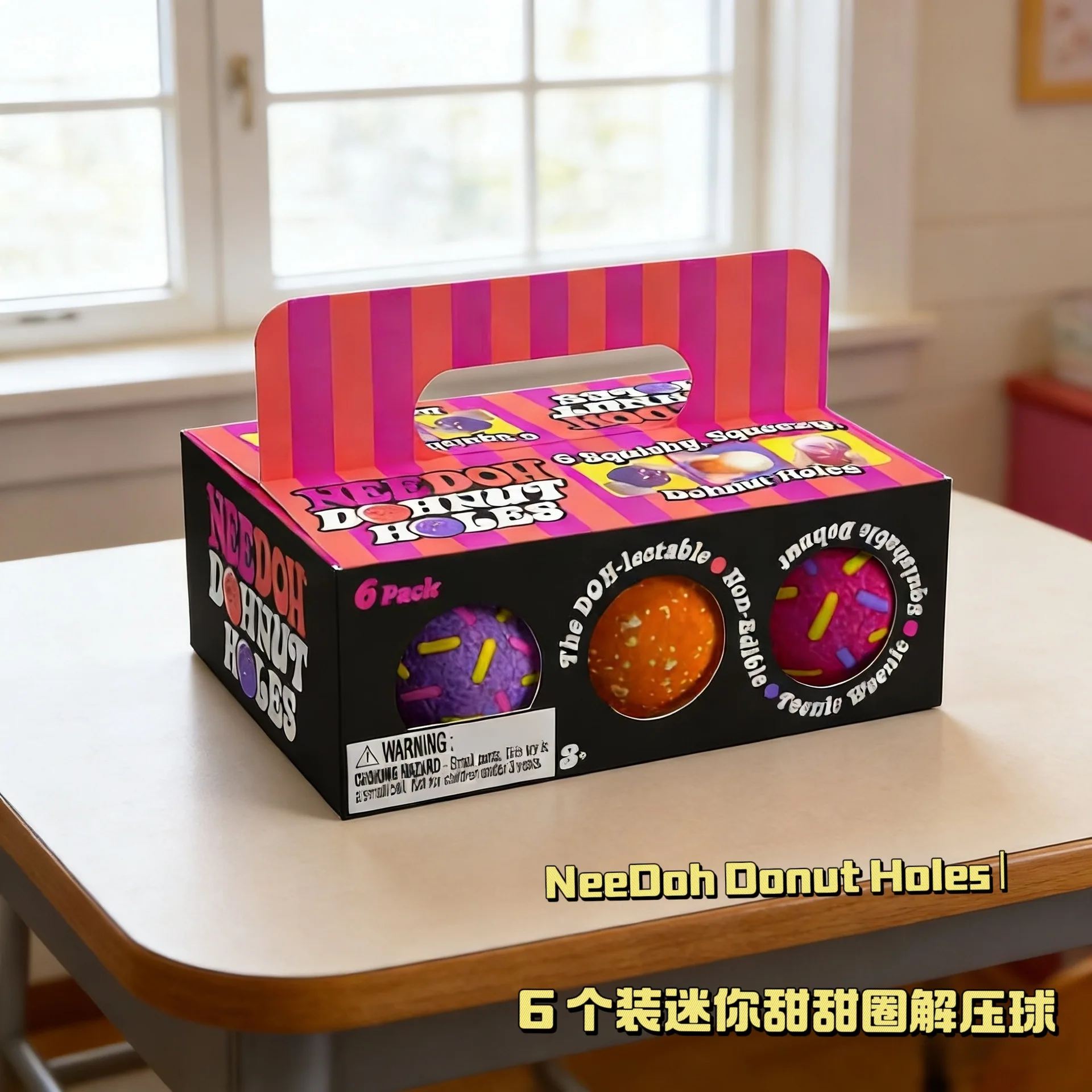 Popular Mini Donut Holes Squishy Toy Cream Filled Slow Rebound Soft Squeeze Cute Stress Relief Decompression Toy Gift For Adults
Popular Mini Donut Holes Squishy Toy Cream Filled Slow Rebound Soft Squeeze Cute Stress Relief Decompression Toy Gift For Adults
