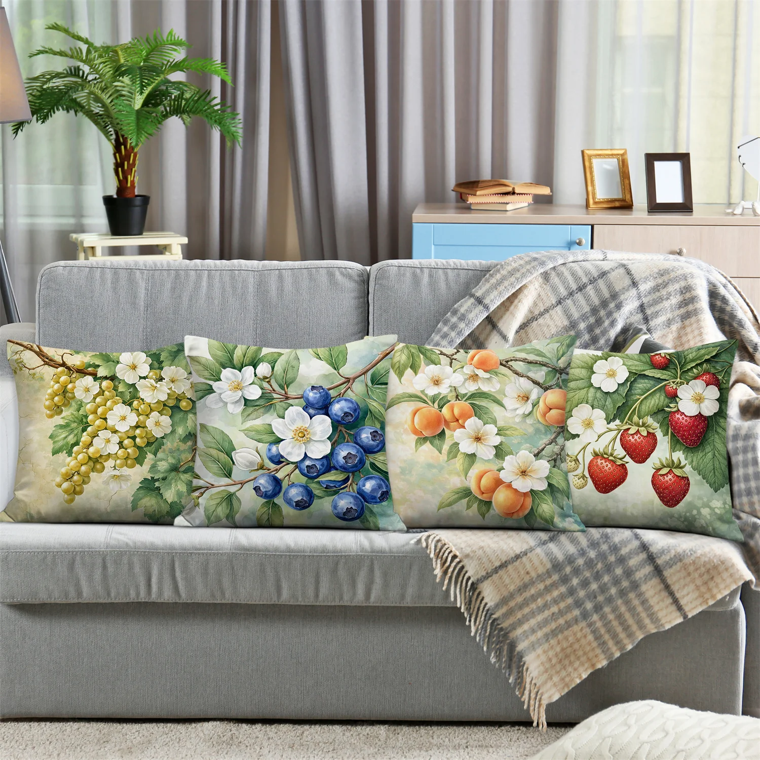 Colorful fruits flowers double-sided Printed pillow cover Short plush Suitable living rooms bedrooms sofas throw cushion cover
Colorful fruits flowers double-sided Printed pillow cover Short plush Suitable living rooms bedrooms sofas throw cushion cover