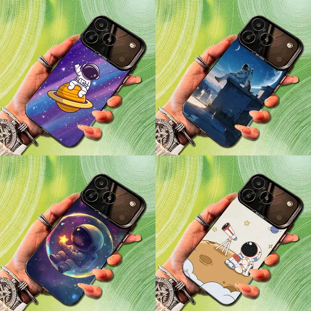 Cute Cartoon Astronaut Phone Case For iPhone 14,17,13,12,11,16,15,Mini,Pro,SE,XS,MAX,Black Matte Silicone Cover
Cute Cartoon Astronaut Phone Case For iPhone 14,17,13,12,11,16,15,Mini,Pro,SE,XS,MAX,Black Matte Silicone Cover
