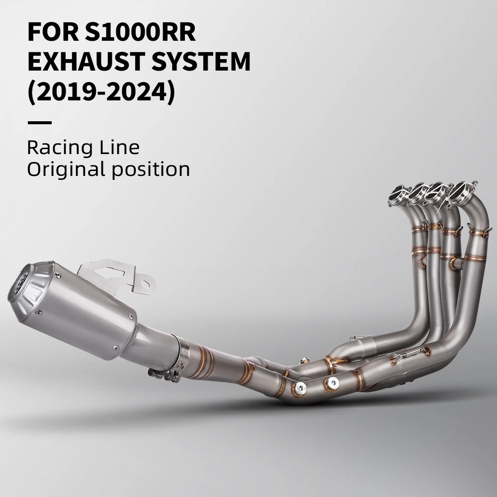 For S1000R S1000RR, Front link pipe for motorcycle, modified Motocross Exhaust silencer, 2019 - 2024
For S1000R S1000RR, Front link pipe for motorcycle, modified Motocross Exhaust silencer, 2019 - 2024