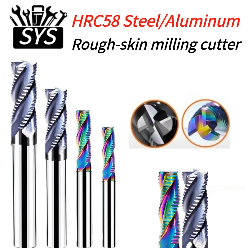 Фреза концевая HRC58 для черновой обработки, цельнотвердосплавная, для станков с ЧПУ, 3 канавки, 4 зуба, для металла, стали, железа, алюминия, МДФ, акрила, дерева, меди, пластика
Фреза концевая HRC58 для черновой обработки, цельнотвердосплавная, для станков с ЧПУ, 3 канавки, 4 зуба, для металла, стали, железа, алюминия, МДФ, акрила, дерева, меди, пластика