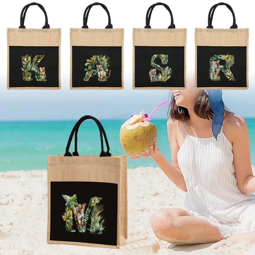 Large Capacity Supermarket Bags Shopping Bag Jungle Tiger Series Ladies Tote Linen Tote Bag Reusable Supermarket Grocery Storage
Large Capacity Supermarket Bags Shopping Bag Jungle Tiger Series Ladies Tote Linen Tote Bag Reusable Supermarket Grocery Storage