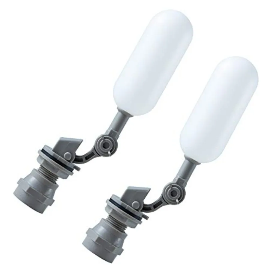 1/2 Inch NPT Mini Float Ball Valve Kit Automatic Fill Feed Humidifier Tank Pond Shut off Water Float Ball Valve, 2 Pack
1/2 Inch NPT Mini Float Ball Valve Kit Automatic Fill Feed Humidifier Tank Pond Shut off Water Float Ball Valve, 2 Pack