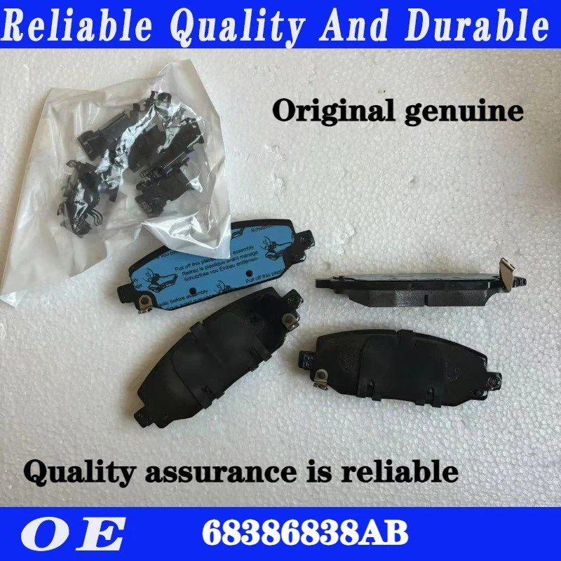 Original genuine Rear Brake Pads With Padding Suitable For 18-23 Wrangler JL, JT, J6 68386838AB, 68376749AE car accessories
Original genuine Rear Brake Pads With Padding Suitable For 18-23 Wrangler JL, JT, J6 68386838AB, 68376749AE car accessories