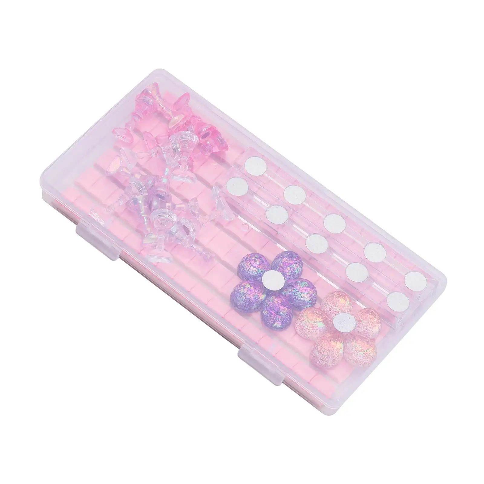 Nail Display Stand Showing Shelf Makeup Salon Supplies Portable with Base 15Pcs Nail Tip Holders for Painting Nails DIY Home
Nail Display Stand Showing Shelf Makeup Salon Supplies Portable with Base 15Pcs Nail Tip Holders for Painting Nails DIY Home