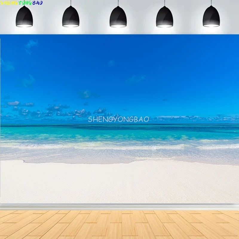 Tropical Beach Sea Ocean With White Cloud Blue Sky Photography Backdrops Sandy Palms Trees Island Maldives Background BU-04
Tropical Beach Sea Ocean With White Cloud Blue Sky Photography Backdrops Sandy Palms Trees Island Maldives Background BU-04