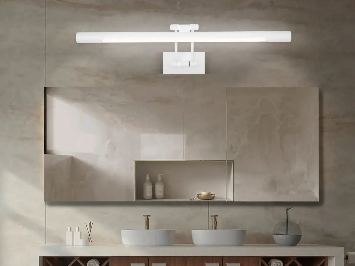 Led Mirror Lamps Apply Bathroom Mirror 85V-265V Waterproof Ip65 Makeup Mirror Adjustable Angle For Bedroom Living Room Light
Led Mirror Lamps Apply Bathroom Mirror 85V-265V Waterproof Ip65 Makeup Mirror Adjustable Angle For Bedroom Living Room Light