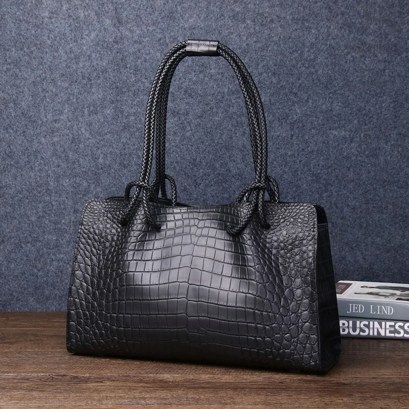 Real cowhide leather Crocodile Pattern luxury designer handbag women bags luxury brand high quality genuine leather women's bag
Real cowhide leather Crocodile Pattern luxury designer handbag women bags luxury brand high quality genuine leather women's bag
