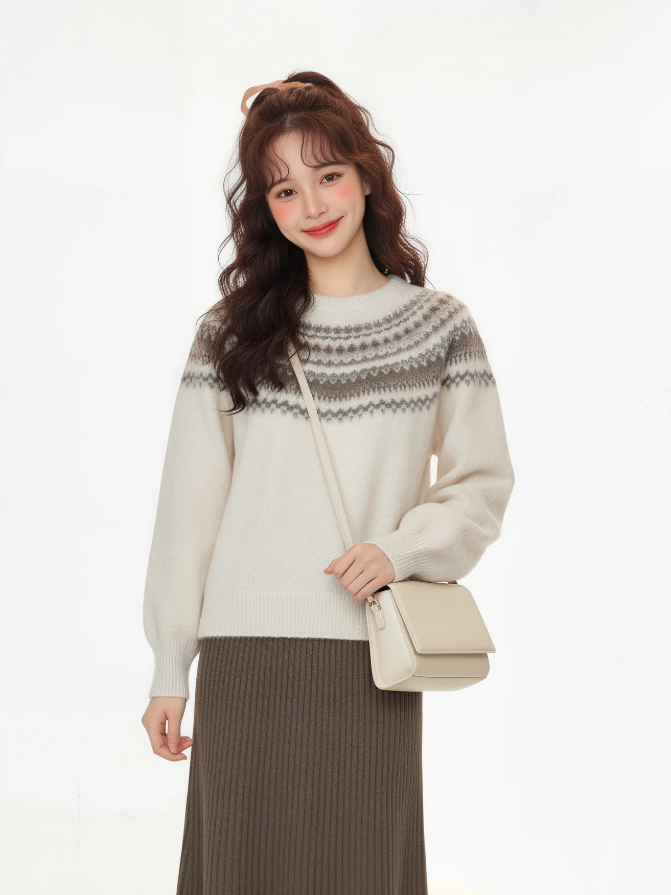 Свободный женский вязаный свитер с круглым вырезом, бахромой и цветочным узором, осенне-зимний, новый, в стиле ретро, повседневный, удобный, мягкий, из полиэстера
Свободный женский вязаный свитер с круглым вырезом, бахромой и цветочным узором, осенне-зимний, новый, в стиле ретро, повседневный, удобный, мягкий, из полиэстера