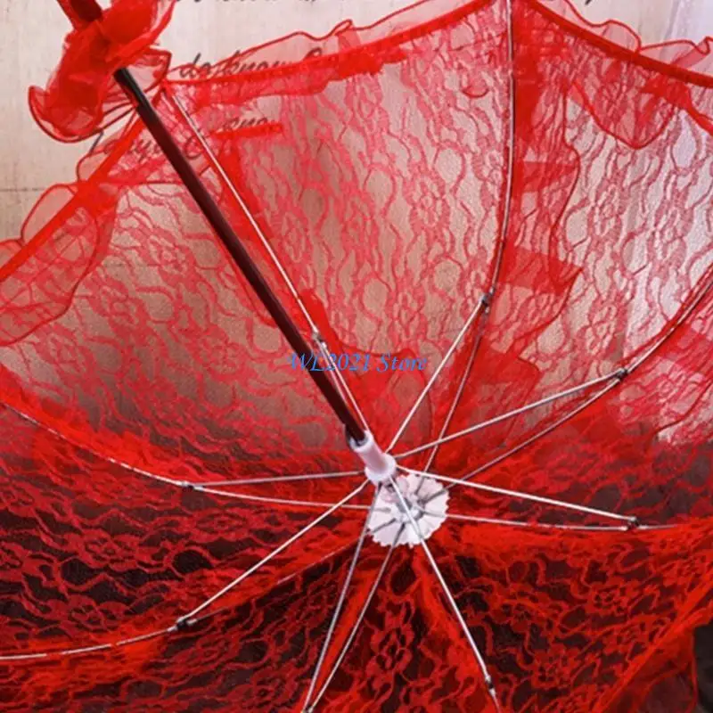 G5GC Delicate Lace Parasol Umbrellas Suitable for Travel and Wedding Lady Costume
G5GC Delicate Lace Parasol Umbrellas Suitable for Travel and Wedding Lady Costume