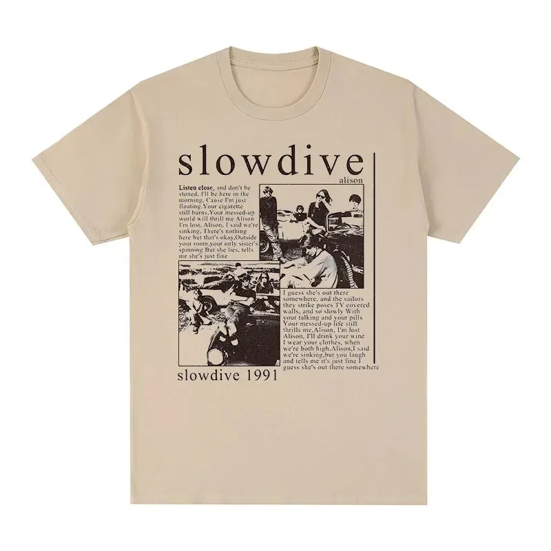 Slowdive Alison 1991 Vintage T-shirt Tour 90s Classic Cotton Men T Shirt New TEE TSHIRT Womens Tops Unisex
Slowdive Alison 1991 Vintage T-shirt Tour 90s Classic Cotton Men T Shirt New TEE TSHIRT Womens Tops Unisex