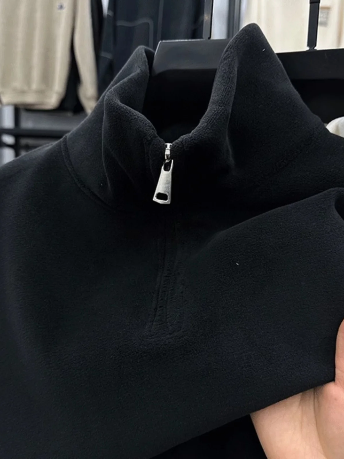 Утепленная флисовая толстовка на молнии с воротником-стойкой для мужчин, осенне-зимняя теплая базовая кофта в американском стиле с длинными рукавами, повседневная
Утепленная флисовая толстовка на молнии с воротником-стойкой для мужчин, осенне-зимняя теплая базовая кофта в американском стиле с длинными рукавами, повседневная