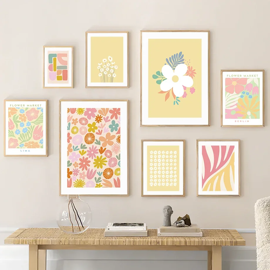 Colorful Fresh Color Block Flowers Shapes Wall Art Canvas Painting Nordic Posters And Prints Wall Pictures For Living Room
Colorful Fresh Color Block Flowers Shapes Wall Art Canvas Painting Nordic Posters And Prints Wall Pictures For Living Room