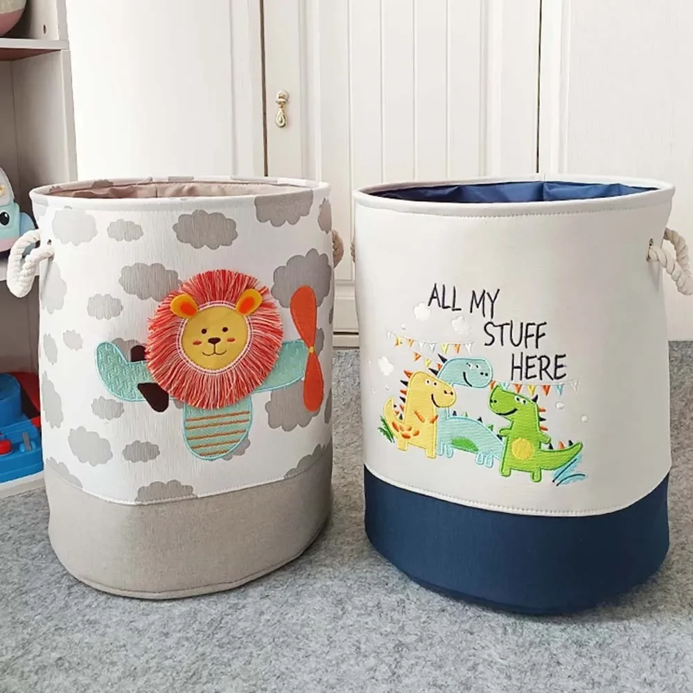 Folding Laundry Basket Dirty Clothes Storage Basket For Kids Toys Organizers Basket Sundries Storage Barrel
Folding Laundry Basket Dirty Clothes Storage Basket For Kids Toys Organizers Basket Sundries Storage Barrel