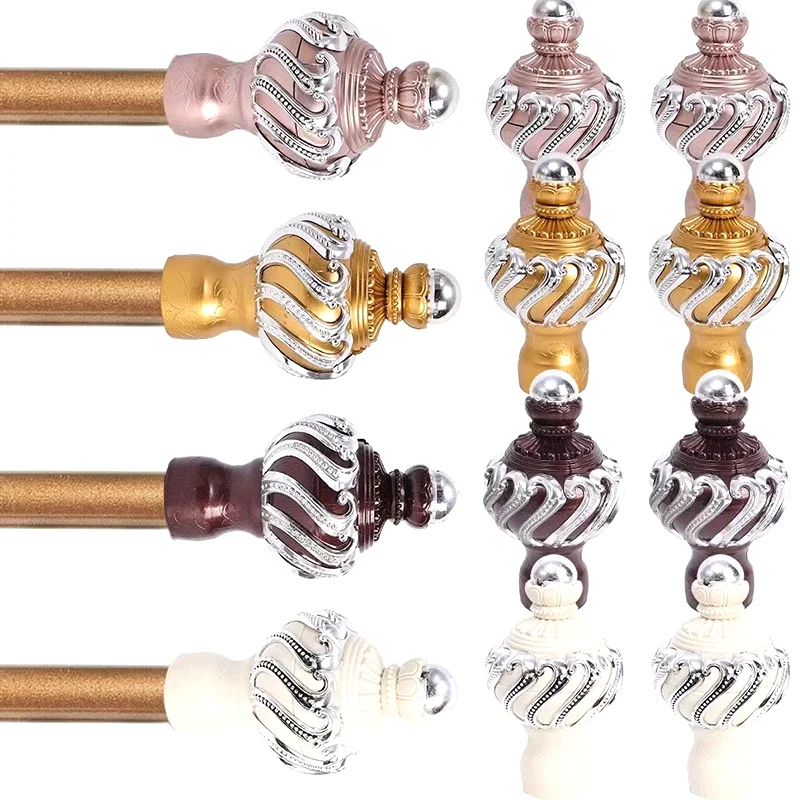 2pcs European Roman Rod Decorative Heads Sealing Plug Curtain Rod Accessories Spiral Curtain Rod Protective Case
2pcs European Roman Rod Decorative Heads Sealing Plug Curtain Rod Accessories Spiral Curtain Rod Protective Case
