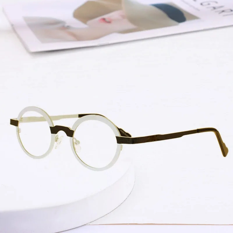 2022 Vintage Round Glasses Frame Small Size Colorful Metal Women Men Myopia Eyeglasses Frames Clear Lens Optical Eyewear
2022 Vintage Round Glasses Frame Small Size Colorful Metal Women Men Myopia Eyeglasses Frames Clear Lens Optical Eyewear