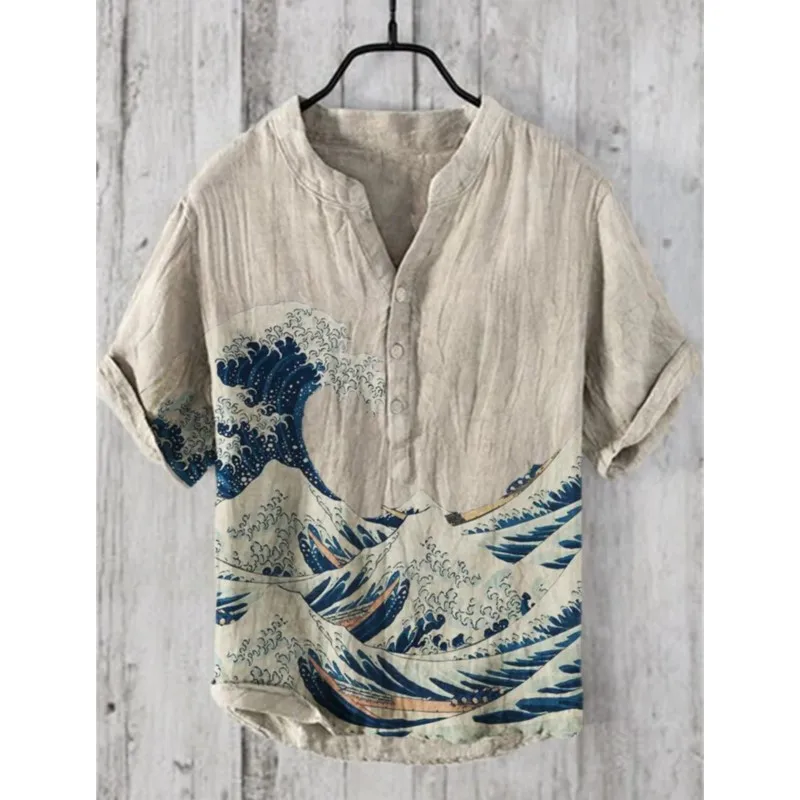 2025 New V-neck Summer Men's Casual Imagination 3D Printed Short Sleeve T-shirt Men's Premium Shirt S-5XL
2025 New V-neck Summer Men's Casual Imagination 3D Printed Short Sleeve T-shirt Men's Premium Shirt S-5XL
