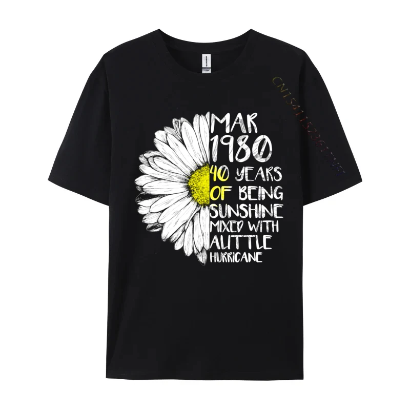 March Girl Made In 1980 40th Sunshine Hurricane Birthday 3D Printed Design Pure Cotton Men Tops Shirts Casual T-Shirt
March Girl Made In 1980 40th Sunshine Hurricane Birthday 3D Printed Design Pure Cotton Men Tops Shirts Casual T-Shirt