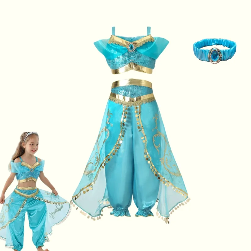 Kids Cosplay Princess Costume Top Pants Suit for Girls Stage Performance Children's Day Dance Outfits Halloween Carnival Party
Kids Cosplay Princess Costume Top Pants Suit for Girls Stage Performance Children's Day Dance Outfits Halloween Carnival Party