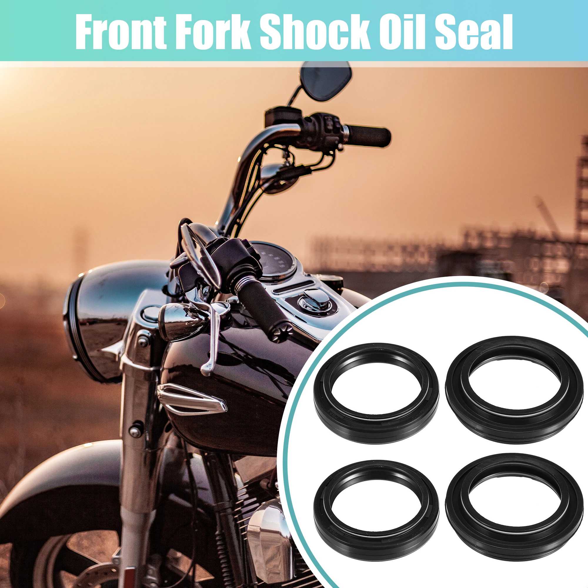Motoforti 37mmx11mm Motorcycle Front Fork Shock Oil Seal Dust Seal Set for Honda VFR400
Motoforti 37mmx11mm Motorcycle Front Fork Shock Oil Seal Dust Seal Set for Honda VFR400