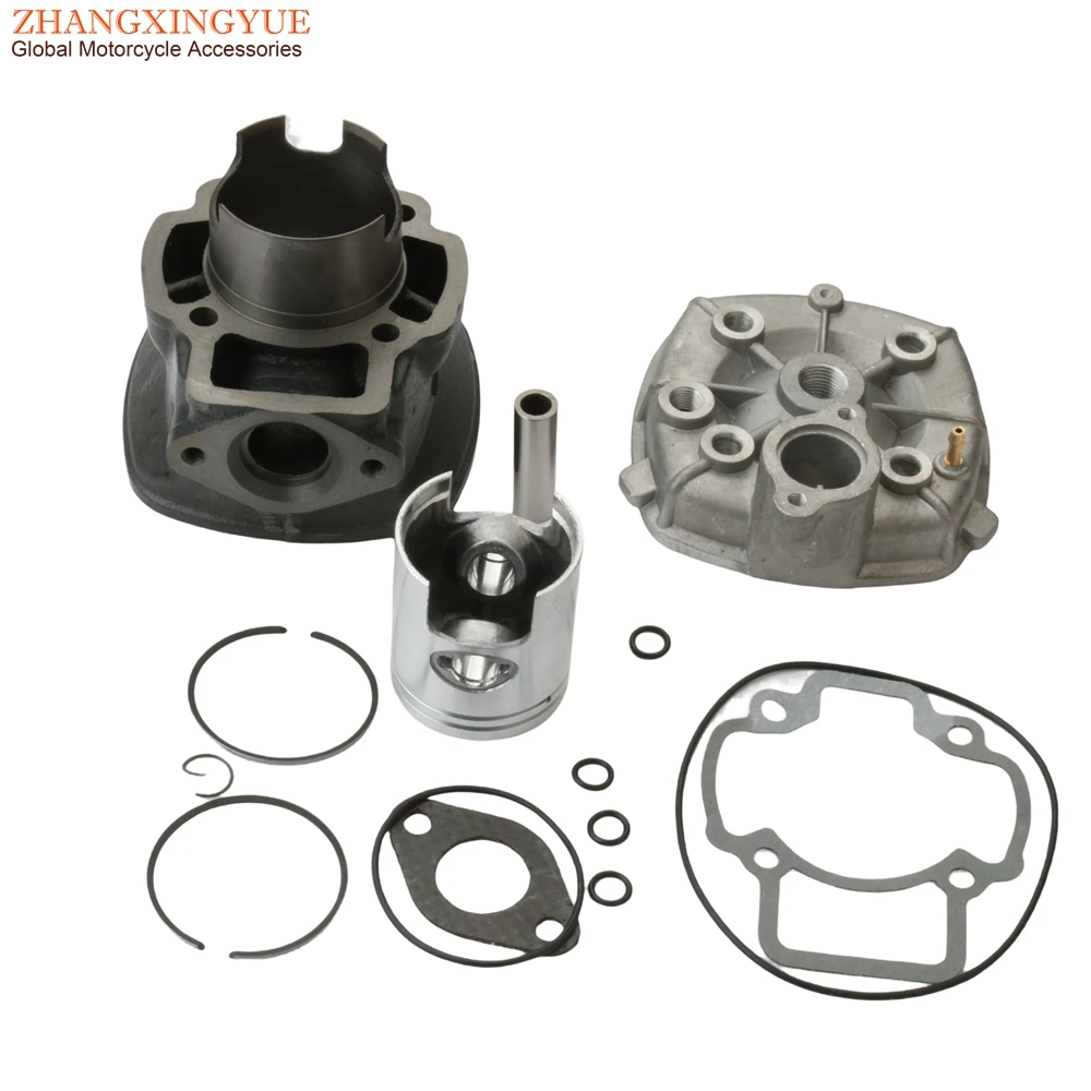 Scooter 70cc Big Bore Cylinder Kit & Head For Gilera DNA 50 Runner 50cc LC 2-Stroke 47mm 12mm
Scooter 70cc Big Bore Cylinder Kit & Head For Gilera DNA 50 Runner 50cc LC 2-Stroke 47mm 12mm