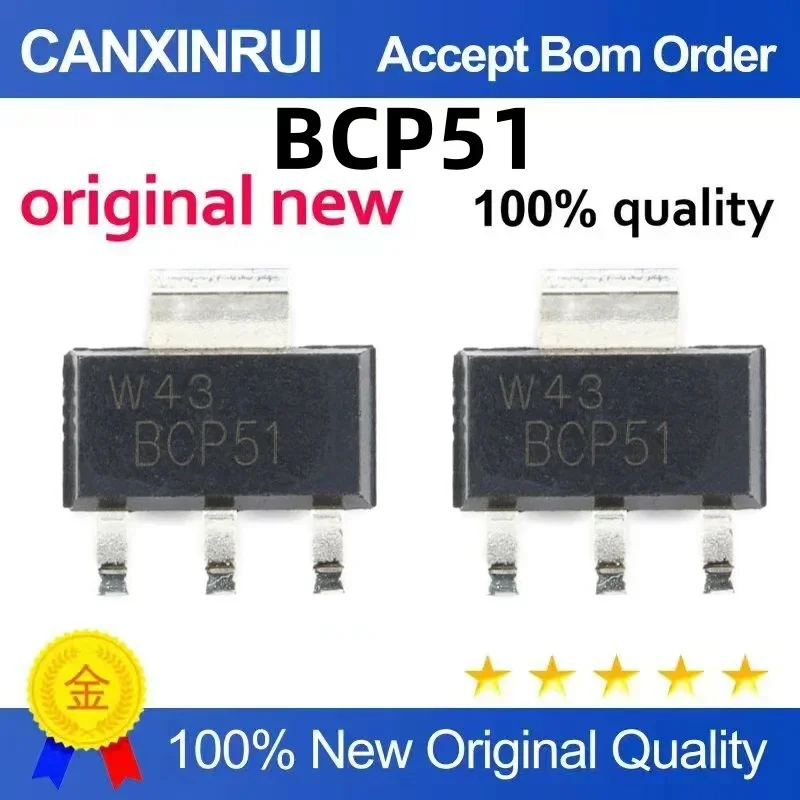 (5-100 pieces) Brand new stock BCP51 BCP51 SOT-223
(5-100 pieces) Brand new stock BCP51 BCP51 SOT-223