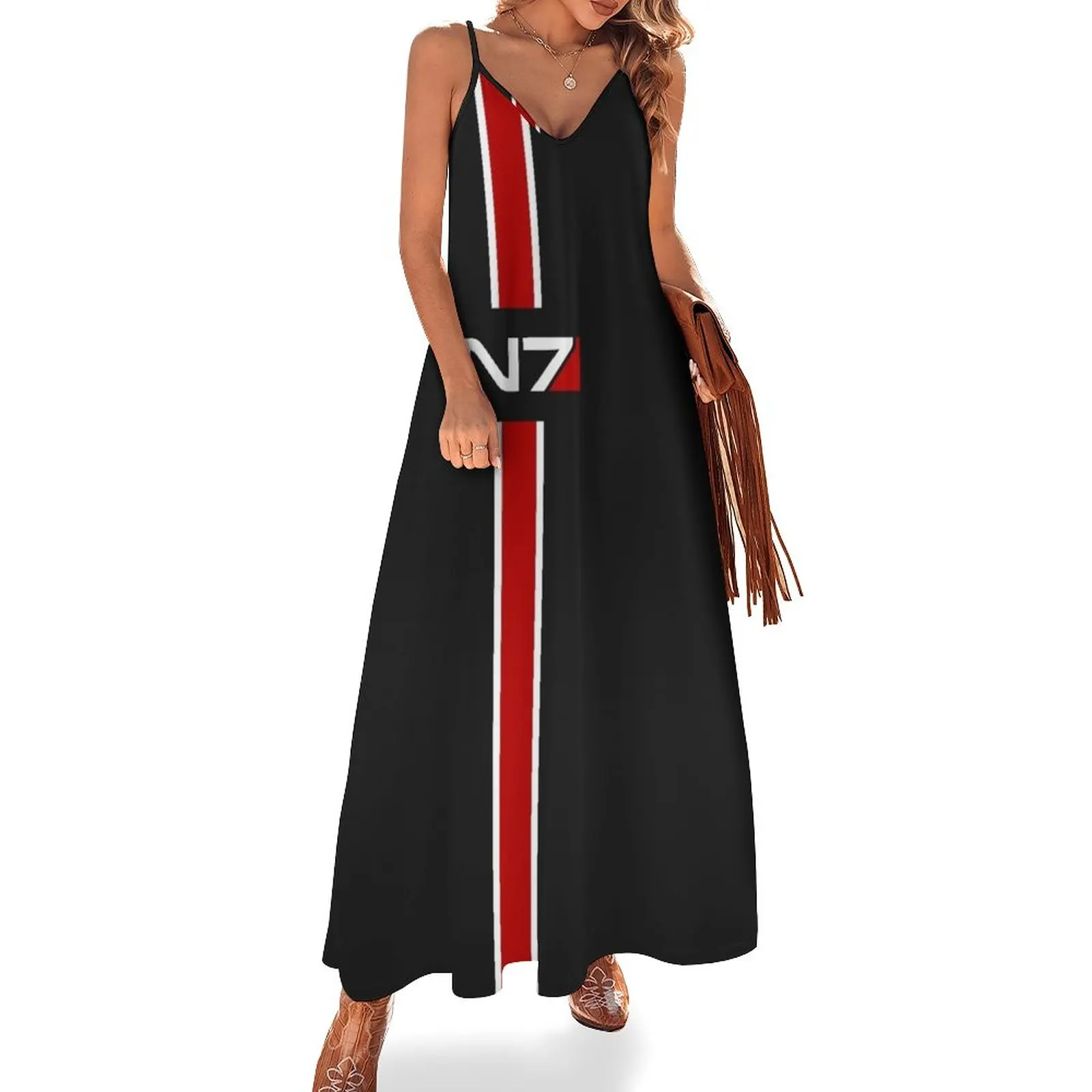 N7 emblem, Mass Effect Sleeveless Dress Dress for girls women's evening dresses 2023 Women's dress loose summer dress
N7 emblem, Mass Effect Sleeveless Dress Dress for girls women's evening dresses 2023 Women's dress loose summer dress
