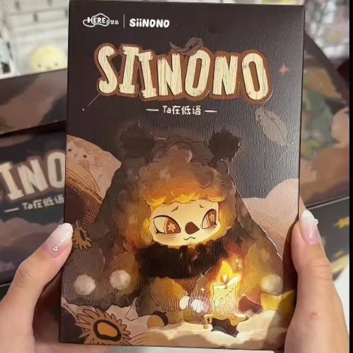 Genuine Siinonov2 Ta Whispers Series Blind Box Figure Rose Hidden Plush Bag Pendant Vinyl Face Mysterious Box Toy Surprise Gift
Genuine Siinonov2 Ta Whispers Series Blind Box Figure Rose Hidden Plush Bag Pendant Vinyl Face Mysterious Box Toy Surprise Gift