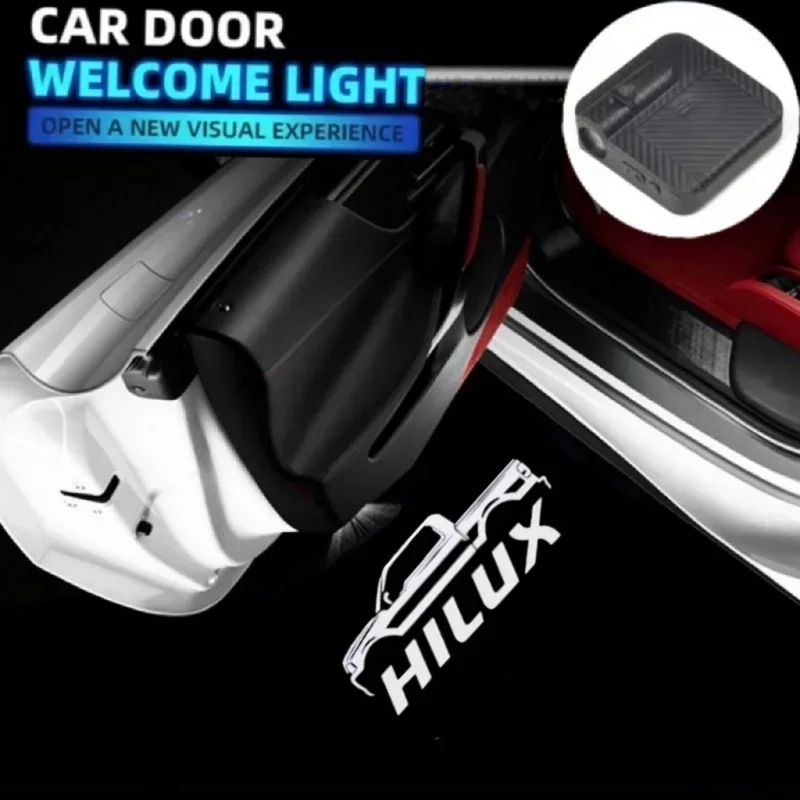 2pcs Car Logo Wireless Courtesy Car Door Projector LED Shadow Lights Lamp Car Accessories for HILUX Logo Pickup Truck Mountain
2pcs Car Logo Wireless Courtesy Car Door Projector LED Shadow Lights Lamp Car Accessories for HILUX Logo Pickup Truck Mountain