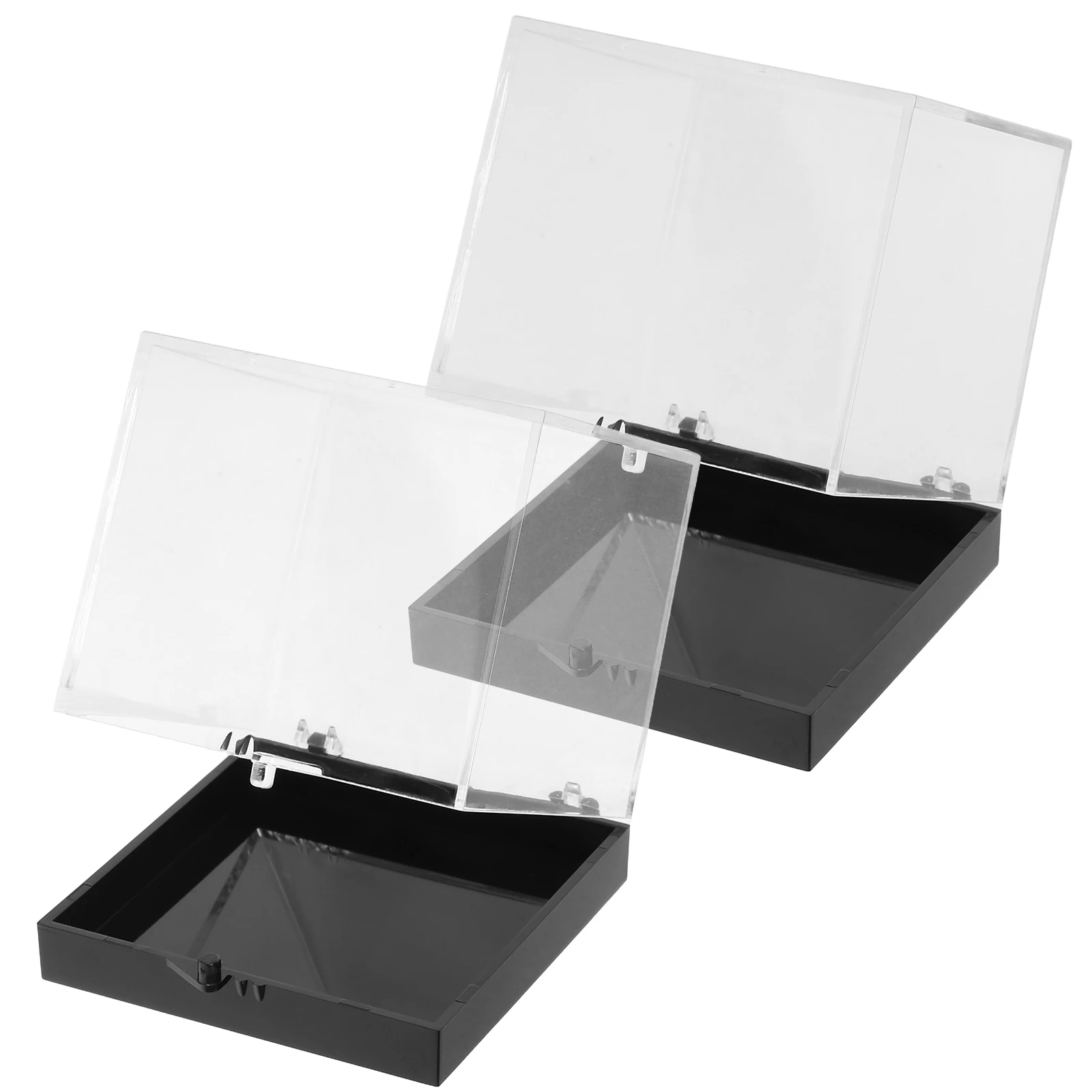 2 Pcs Square Container Keepsake Display Boxes Sample Storage Transparent Case Rock Specimen Man
2 Pcs Square Container Keepsake Display Boxes Sample Storage Transparent Case Rock Specimen Man