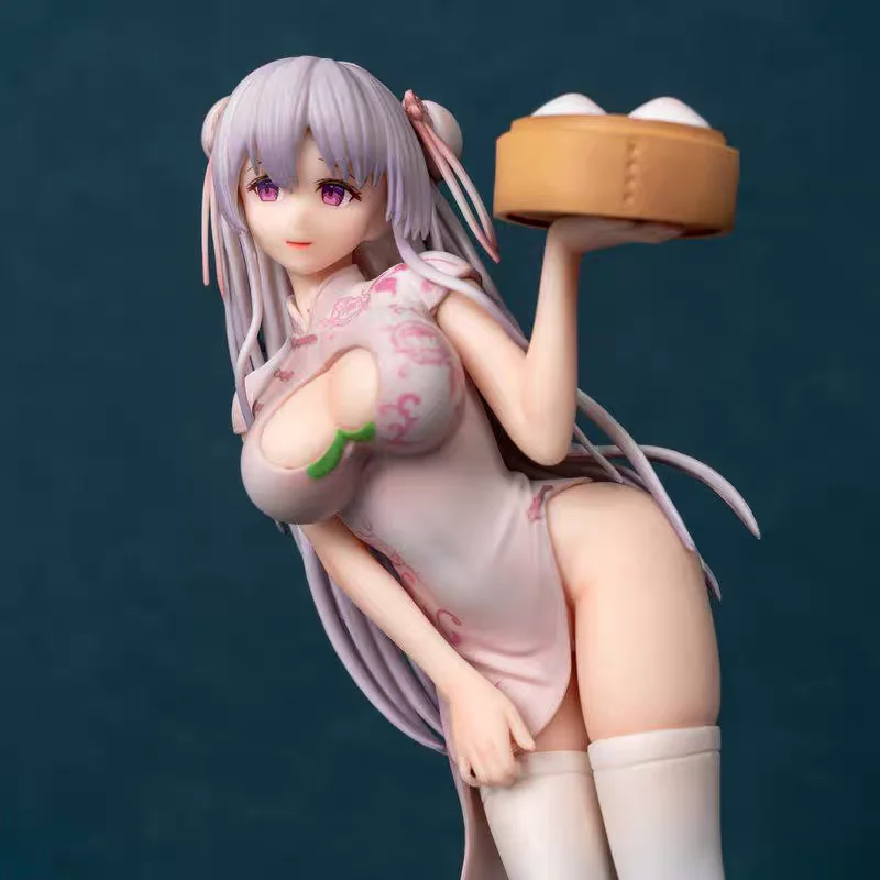 In Stock 23cm Pink Cheongsam Bun Hair Girl Ornament Steamed Bun Tray Desktop Collectible Decor Gift
In Stock 23cm Pink Cheongsam Bun Hair Girl Ornament Steamed Bun Tray Desktop Collectible Decor Gift