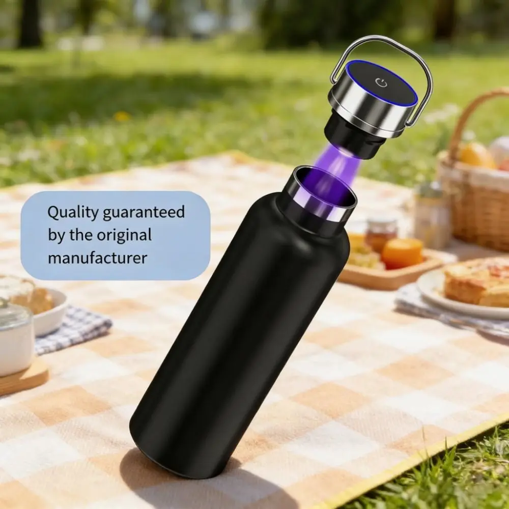 Portable UV Water Bottle with Self Cleaning Stainless Steel Stainless Steel Tumbler Insulated USB-C Rechargeable Drinking Bottle
Portable UV Water Bottle with Self Cleaning Stainless Steel Stainless Steel Tumbler Insulated USB-C Rechargeable Drinking Bottle