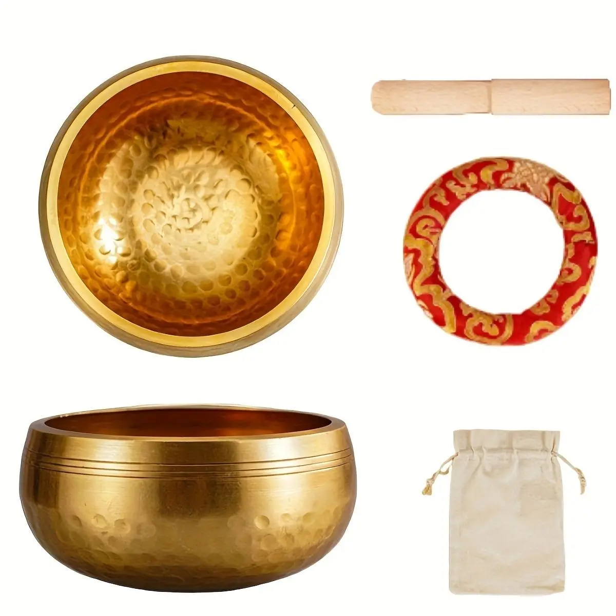 Tibetan Singing Bowl Set Meditation and Stress Relief Zen Decor Handcrafted Singing Bowl Easy for Beginners to Use
Tibetan Singing Bowl Set Meditation and Stress Relief Zen Decor Handcrafted Singing Bowl Easy for Beginners to Use