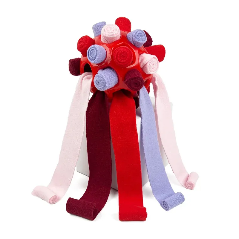 Interactive Snuffle Ball Dog Puzzle Toy for Small Dogs - Mental Stimulation Enrichment Treat Dispensing Slow Feeder Anti-boredom
Interactive Snuffle Ball Dog Puzzle Toy for Small Dogs - Mental Stimulation Enrichment Treat Dispensing Slow Feeder Anti-boredom