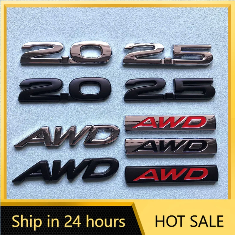 3D Metal 2.0 2.5 AWD Logo Letters Car Trunk Emblem Badge Decal 2.5 AWD Sticker Accessories
3D Metal 2.0 2.5 AWD Logo Letters Car Trunk Emblem Badge Decal 2.5 AWD Sticker Accessories
