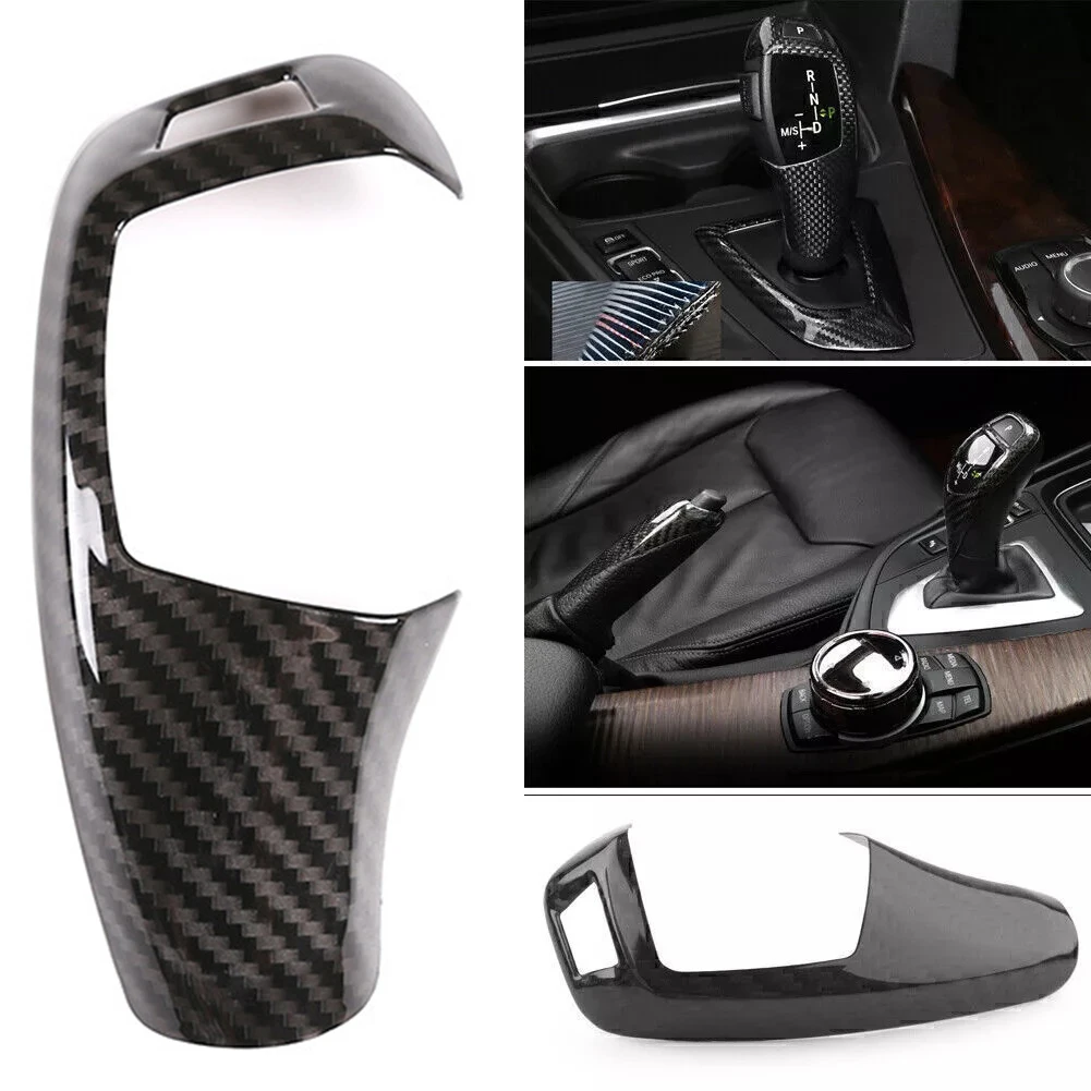 Car Gear Shift Knob Trim Carbon Fiber Gear Shift Knob Cover Approx. 104x45mm 4.09x1.77inch Exquisite Workmanship
Car Gear Shift Knob Trim Carbon Fiber Gear Shift Knob Cover Approx. 104x45mm 4.09x1.77inch Exquisite Workmanship