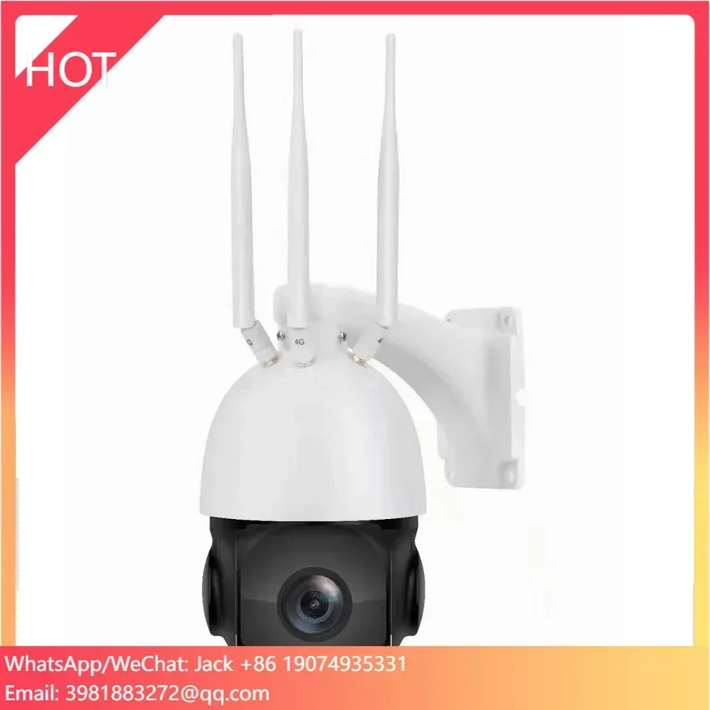 5MP 30X Optical Zoom IP Camera 4G SIM Card Outdoor Speed Dome CCTV AI Auto Tracking Two Way Audio PTZ Security Camera
5MP 30X Optical Zoom IP Camera 4G SIM Card Outdoor Speed Dome CCTV AI Auto Tracking Two Way Audio PTZ Security Camera