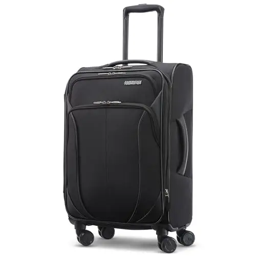 American Tourister 4 KIX 2.0 Expandable Softside Luggage with Spinner Wheels, 20 SPINNER, BLACK
American Tourister 4 KIX 2.0 Expandable Softside Luggage with Spinner Wheels, 20 SPINNER, BLACK