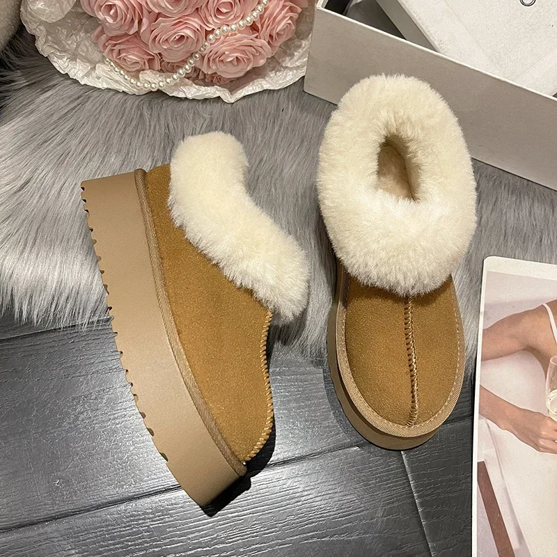 2023 New Winter Women Short Plush Warm Snow Boots Flats Casual Shoes Suede Fur Chelsea Ankle Boots Platform Ladies Shoes
2023 New Winter Women Short Plush Warm Snow Boots Flats Casual Shoes Suede Fur Chelsea Ankle Boots Platform Ladies Shoes